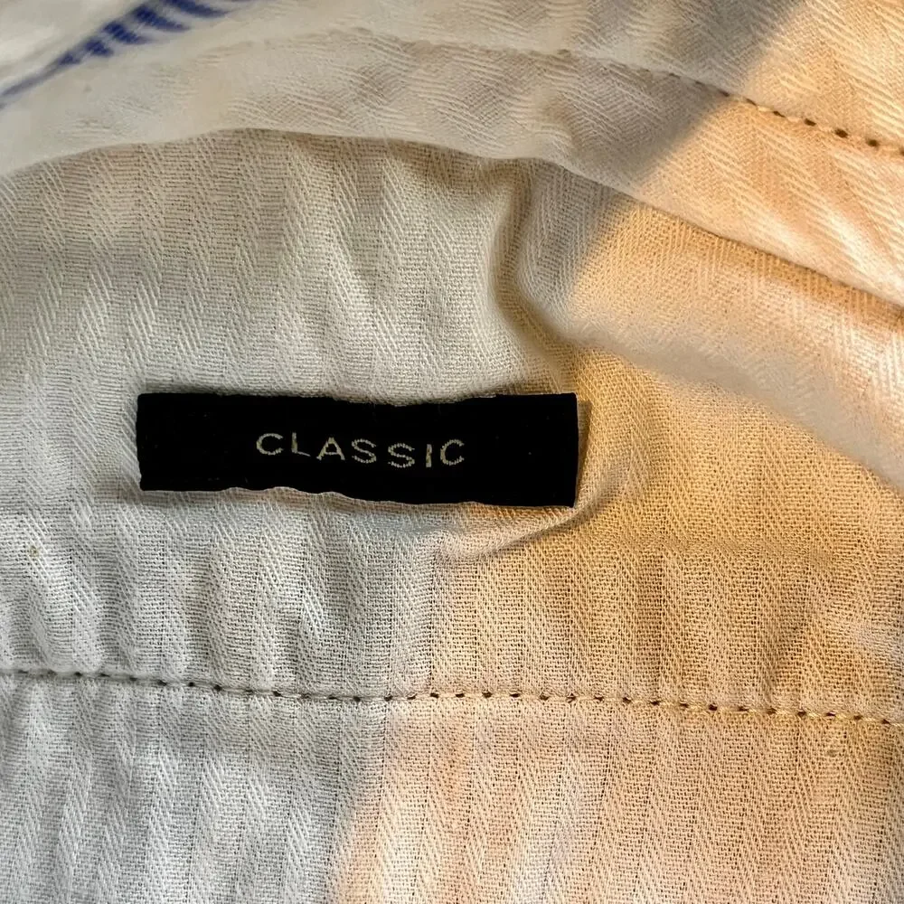 Khaki Pants Chinos Flat Front Men's W33 L33 100% Cotton J. Crew Essential